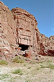 Petra - Wadi Abu Ullaiqa, the Turkmanian Tomb